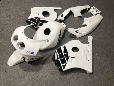 1990-1998 White Black Honda CBR250RR Motorcycle Fairings Australia