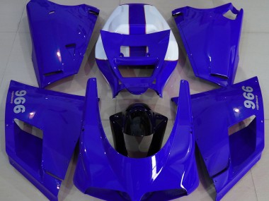 1993-2005 Gloss Blue Ducati 996 748 916 998 Motorcycle Fairings Australia