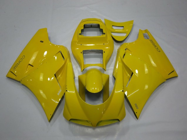 1993-2005 Lighter Yellow Ducati 996 748 916 998 Motorcycle Fairings Australia