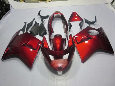 1996-2007 Deep Red Honda CBR1100XX Motorcycle Fairings Australia