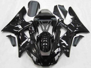 2000-2001 Gloss Black Style Yamaha R1 Motorcycle Fairings Australia