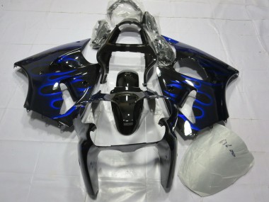 2000-2002 Blue Flame Kawasaki ZX6R Motorcycle Fairings Australia