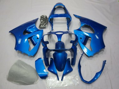 2000-2002 Blue Kawasaki ZX6R Motorcycle Fairings Australia