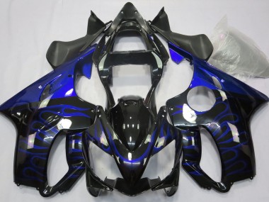 2001-2003 Blue Flame Honda CBR600 F4i Motorcycle Fairings Australia