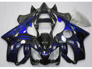 2001-2003 Blue Flame Honda CBR600 F4i Motorcycle Fairings Australia