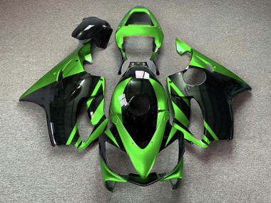 2001-2003 Gloss Green and Black Honda CBR600 F4i Motorcycle Fairings Australia