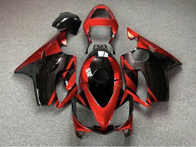 2001-2003 Gloss Red and Black Honda CBR600 F4i Motorcycle Fairings Australia