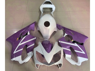 2001-2003 Gloss White and Purple Honda CBR600 F4i Motorcycle Fairings Australia