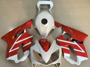 2001-2003 Gloss White and Red Honda CBR600 F4i Motorcycle Fairings Australia