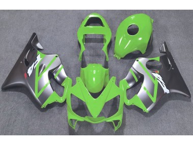 2001-2003 Green and Matte Silver Honda CBR600 F4i Motorcycle Fairings Australia