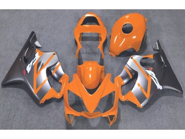 2001-2003 Orange and Matte Silver Honda CBR600 F4i Motorcycle Fairings Australia