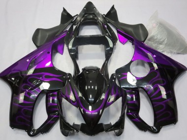 2001-2003 Purple Flame Honda CBR600 F4i Motorcycle Fairings Australia