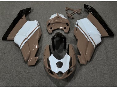 2003-2004 Gloss Brown & White Ducati 749 999 Motorcycle Fairings Australia