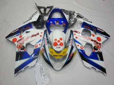 2004-2005 Dark Dog Suzuki GSXR 600-750 Motorcycle Fairings Australia