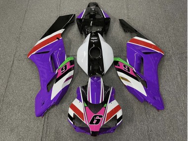 2004-2005 Purple 6 Honda CBR1000RR Motorcycle Fairings Australia