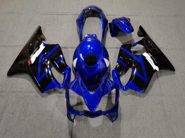 2004-2007 Gloss Blue and Black Honda CBR600 F4i Motorcycle Fairings Australia