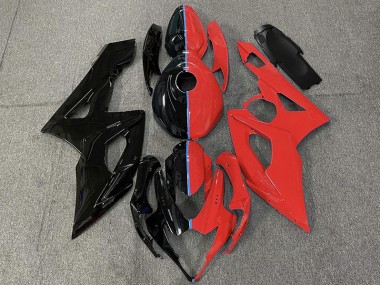 2005-2006 Black and Red Suzuki GSXR 1000 Motorcycle Fairings Australia