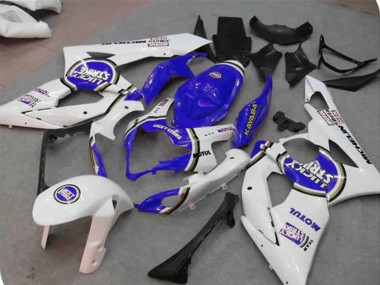 2005-2006 Blue Lucky Strike Suzuki GSXR 1000 Motorcycle Fairings Australia