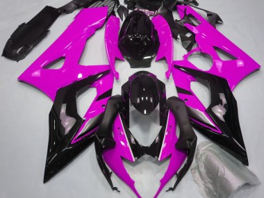 2005-2006 Gloss Pink and Black Suzuki GSXR 1000 Motorcycle Fairings Australia