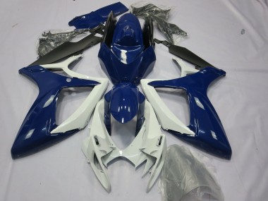 2006-2007 Gloss Blue Deep Suzuki GSXR 600-750 Motorcycle Fairings Australia