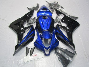 2007-2008 Deep Blue Gloss Honda CBR600RR Motorcycle Fairings Australia