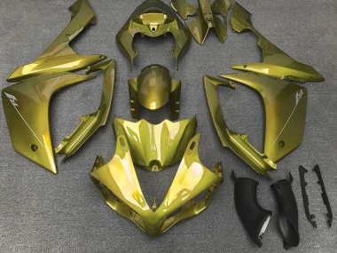 2007-2008 Gloss Yellow Yamaha R1 Motorcycle Fairings Australia