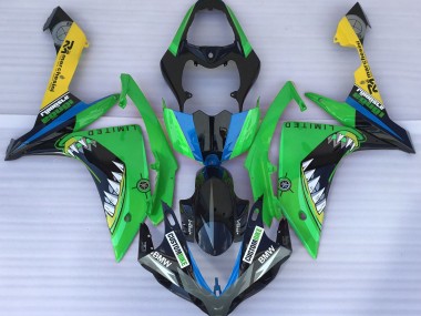 2007-2008 Green Shark Yamaha R1 Motorcycle Fairings Australia