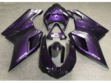 2007-2012 Deep Purple Ducati 848 1098 1198 Motorcycle Fairings Australia