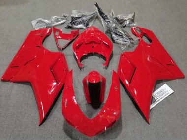 2007-2012 Plain Gloss Red Ducati 848 1098 1198 Motorcycle Fairings Australia