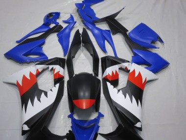 2008-2010 Blue Shark Kawasaki ZX10R Motorcycle Fairings Australia