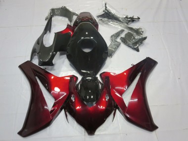 2008-2011 Candy Red and Black Honda CBR1000RR Motorcycle Fairings Australia