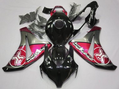 2008-2011 Candy Red on Black Custom Honda CBR1000RR Motorcycle Fairings Australia