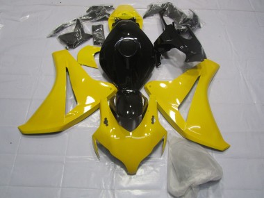 2008-2011 Clear Yellow and Black Honda CBR1000RR Motorcycle Fairings Australia