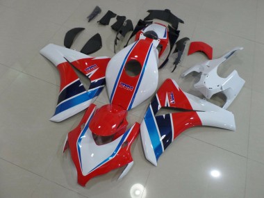 2008-2011 Red Blue and White Honda CBR1000RR Motorcycle Fairings Australia