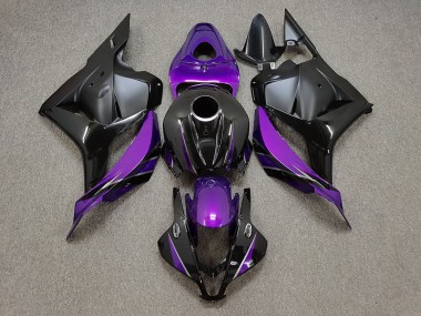 2009-2012 Gloss Purple and Black Honda CBR600RR Motorcycle Fairings Australia