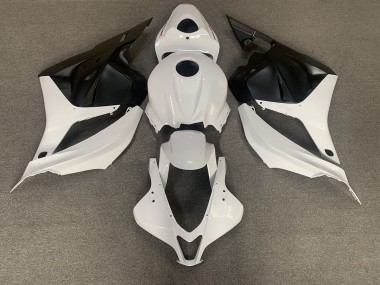 2009-2012 White and Black Honda CBR600RR Motorcycle Fairings Australia