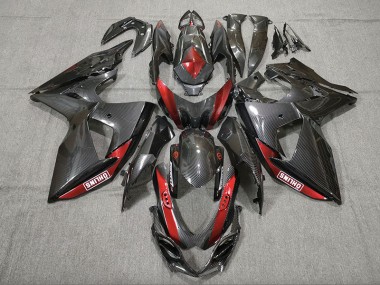 2009-2016 Carbon Fiber Red Suzuki GSXR 1000 Motorcycle Fairings Australia