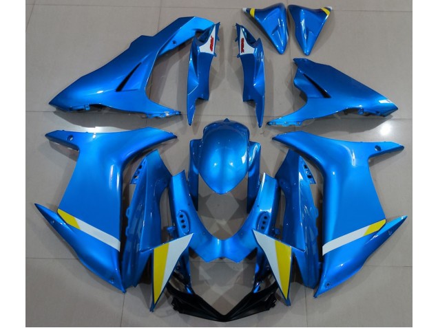 2011-2020 Full Gloss Light Blue Suzuki GSXR 600-750 Motorcycle Fairings Australia