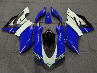 2015-2017 Dark Blue OEM Style Ducati 959 1299 Motorcycle Fairings Australia