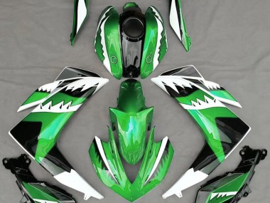 2015-2018 Green Shark Yamaha R3 Motorcycle Fairings Australia