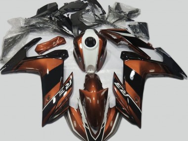 2015-2018 Orange and Gloss Black Yamaha R3 Motorcycle Fairings Australia