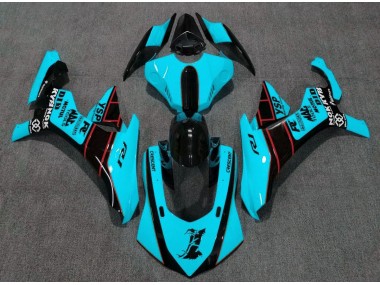 2015-2019 Light Blue Yamaha R1 Motorcycle Fairings Australia