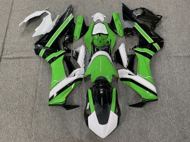 2017-2019 Gloss Green White and Black Honda CBR1000RR Motorcycle Fairings Australia