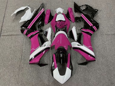 2017-2019 Gloss Pink White and Black Honda CBR1000RR Motorcycle Fairings Australia