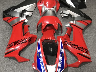 2017-2019 Gloss Red & Blue Honda CBR1000RR Motorcycle Fairings Australia