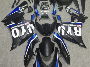 2017-2019 Matte Black & Blue Suzuki GSXR 1000 Motorcycle Fairings Australia