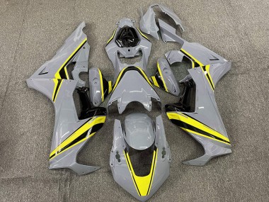 2017-2019 Nardo with Yellow Stripes Honda CBR1000RR Motorcycle Fairings Australia